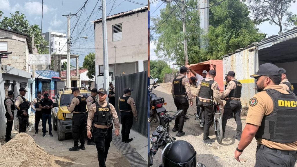 Incautan drogas, armas y equipos en operativos contra microtráfico en Santiago