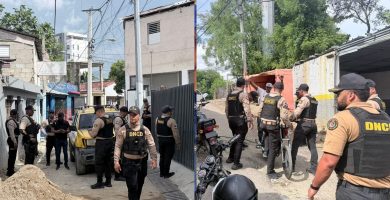 Incautan drogas, armas y equipos en operativos contra microtráfico en Santiago