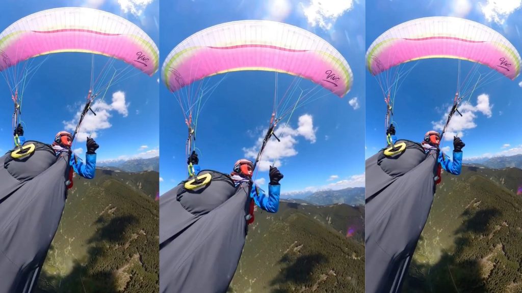 Impactante choque entre avioneta y parapente en Austria deja dos ilesos