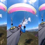 Impactante choque entre avioneta y parapente en Austria deja dos ilesos