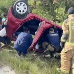 Accidente en Punta Cana-Miches dejó varios afectados