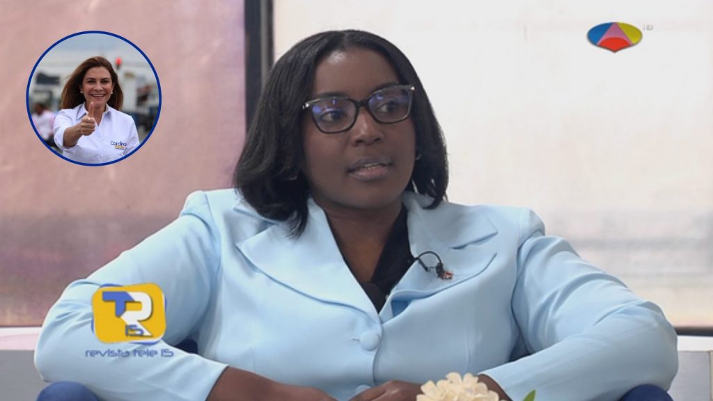 VIDEO: Diputada asegura que Carolina Mejía tiene las condiciones para ser la presidenta de RD