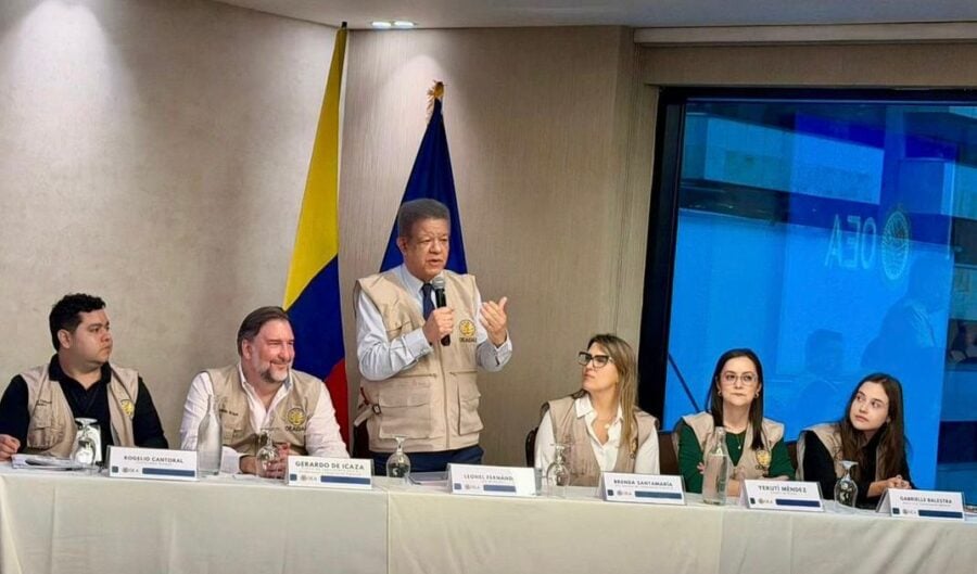Leonel Fernández lidera misión electoral de la OEA en Colombia