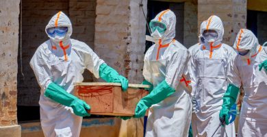 OMS eleva a 223 las muertes sospechosas por epidemia de ébola en RD del Congo