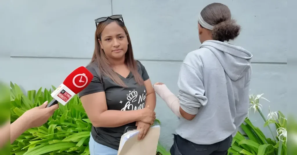 Mujer denuncia alarmante situación con su hija en Santo Domingo Oeste