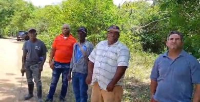 VIDEO: Campesinos denuncian presunto intento de apropiación de terrenos en Cumayasa, La Romana