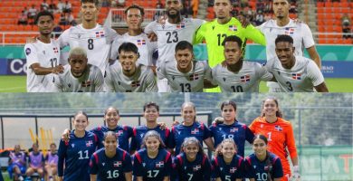 RD  queda en el Grupo A en fútbol masculino y femenino para Santo Domingo 2026
