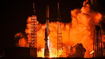 Cohete de Blue Origin explota durante prueba previa a lanzamiento satelital
