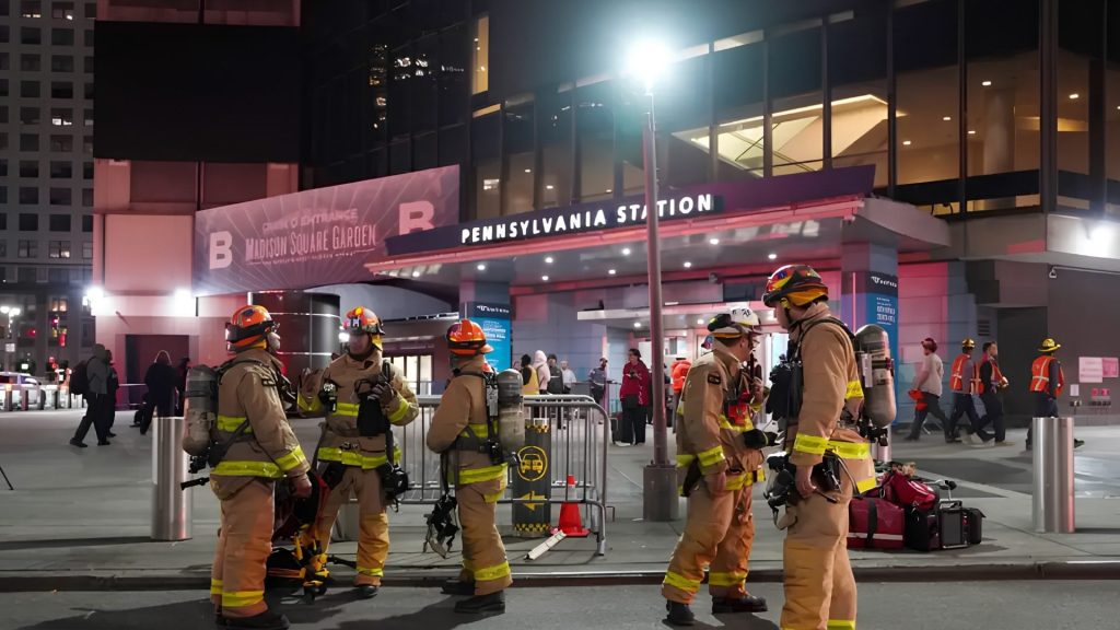 VIDEO: Al menos cinco heridos tras incendio en Penn Station de Nueva York