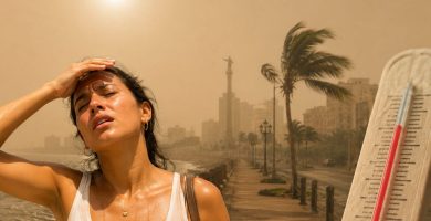 Polvo del Sahara y altas temperaturas marcarán el fin de semana en República Dominicana