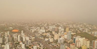 Polvo del Sahara afecta calidad del aire en Puerto Rico; durará en RD hasta septiembre