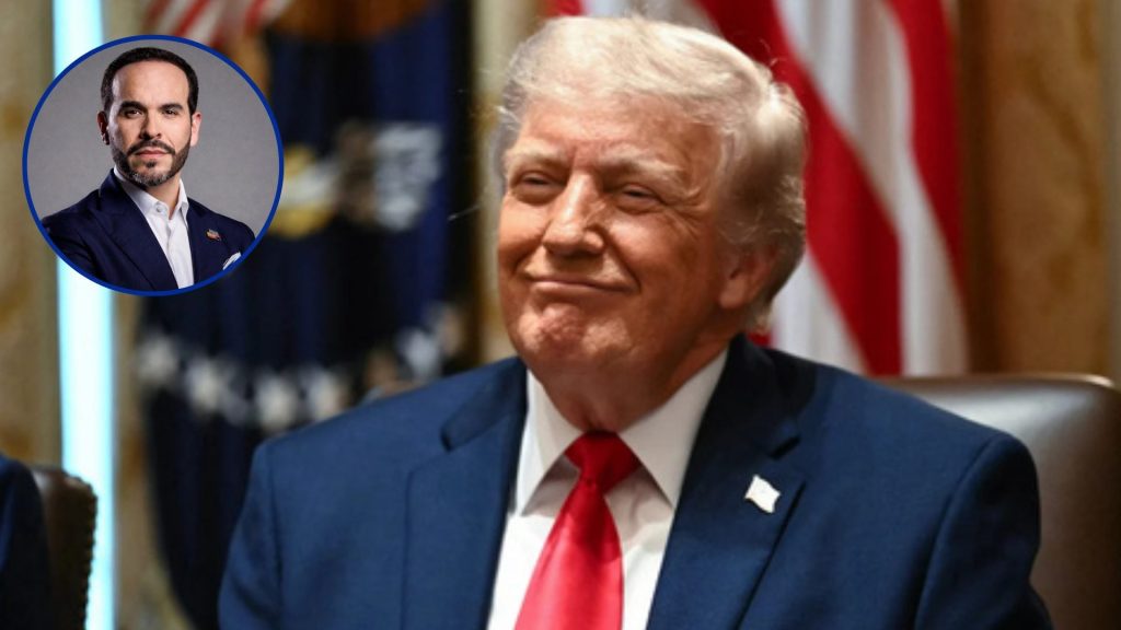 Donald Trump felicita al candidato presidencial colombiano Abelardo de la Espriella