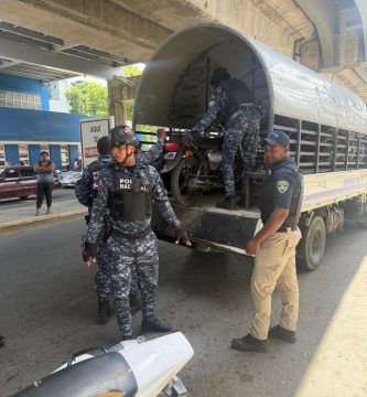 Fuerza de Tarea Conjunta en SDN realiza operativos en paradas de motoconchos irregulares