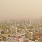 Polvo del Sahara podría disminuir y dar paso a lluvia en los próximos días