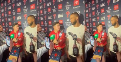 “¡Salud!”: la reacción de Cristopher Sánchez que desató carcajadas