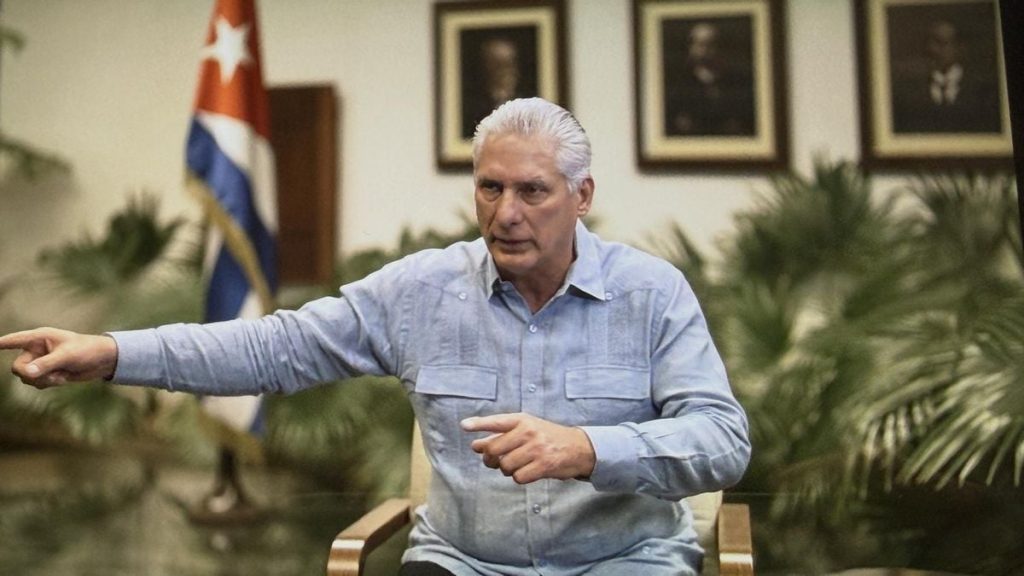 Díaz-Canel responde a nuevas sanciones de EE.UU. y acusa a Trump de aumentar presión sobre Cuba