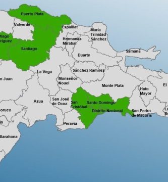COE coloca 6 provincias en alerta verde por vaguada y lluvias persistentes