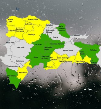 Aumentan a 11 las provincias en alerta amarilla y mantienen 10 en verde por incidencia de vaguada