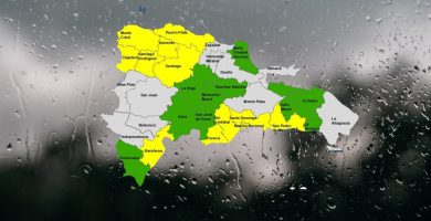 Aumentan a 11 las provincias en alerta amarilla y mantienen 10 en verde por incidencia de vaguada