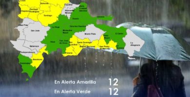 COE eleva alertas por lluvias: 24 provincias y el Distrito Nacional bajo vigilancia por vaguada