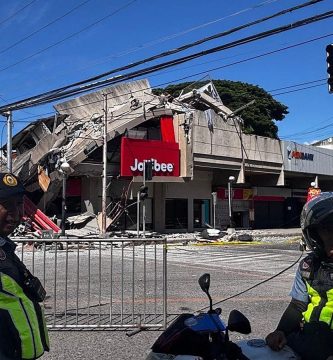 Terremoto de magnitud 7,8 sacude Filipinas y activa alerta de tsunami en Japón