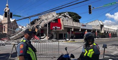 Terremoto de magnitud 7,8 sacude Filipinas y activa alerta de tsunami en Japón