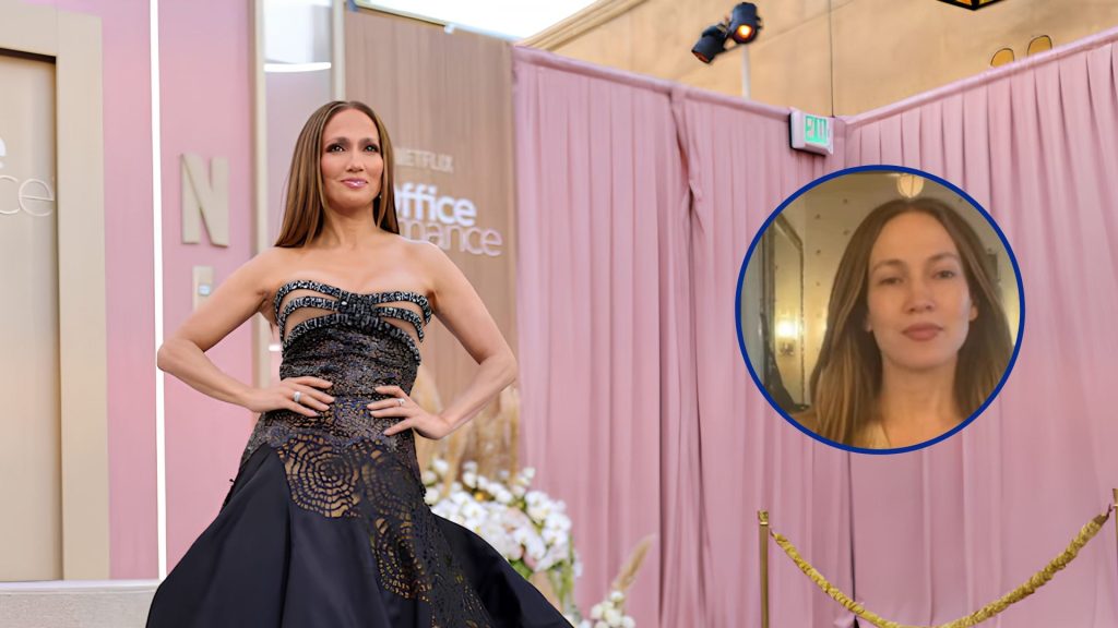 Jennifer Lopez comparte cómo luce sin maquillaje y recién despierta para promocionar nuevo producto
