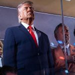Abuchean a Trump durante el juego 3 de los Knicks de Nueva York contra los Spurs de San Antonio