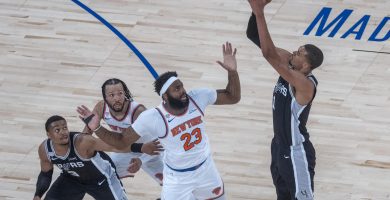 Spurs ganan su primer partido en Finales de la NBA y arruinan racha de los Knicks