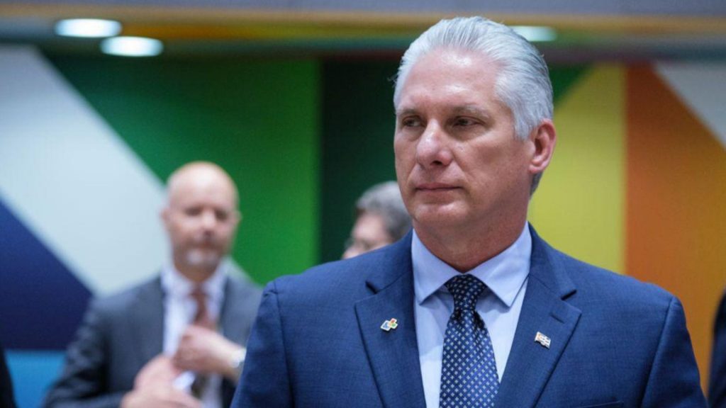 Miguel Díaz-Canel: “Cuba es un país de paz, nunca ha agredido a nadie”