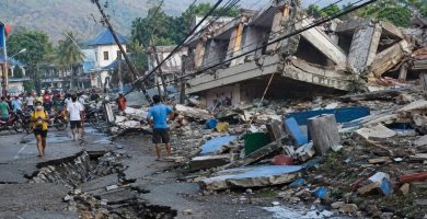Filipinas eleva a 45 los muertos y a 17 los desaparecidos por el terremoto