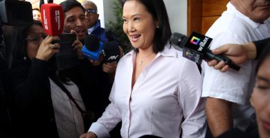 Keiko Fujimori expresa «serenidad y mucha gratitud» por liderar la segunda vuelta en Perú