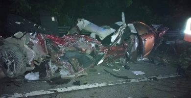 Mueres tres personas en accidente de tránsito en Quita Sueño de Haina