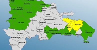 COE eleva alertas por lluvias; dos provincias en amarilla y 14 en verde