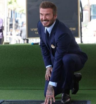 De futbolista a leyenda: David Beckham recibe estrella en Hollywood