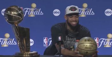 Karl-Anthony Towns llevará el trofeo de la NBA a RD y recorrerá el país