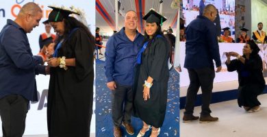 Del birrete al anillo: joven aprovecha su graduación para pedir matrimonio