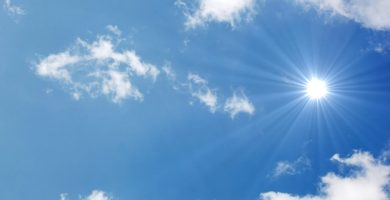 Soleado en gran parte de RD con lluvias aisladas en algunas comunidades