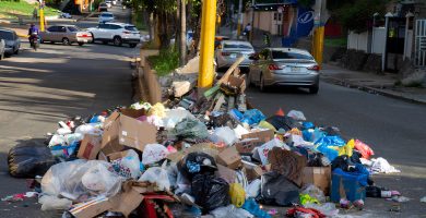 Juntas de vecinos de SDO se quejan por falta de recogida de basura