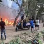¡Crisis en emergencia! Video genera críticas por limitados recursos de bomberos de Salcedo en incendio