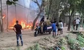 ¡Crisis en emergencia! Video genera críticas por limitados recursos de bomberos de Salcedo en incendio