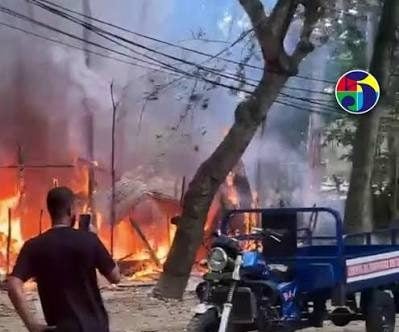 Indignación en Salcedo por condiciones en que bomberos enfrentan emergencias
