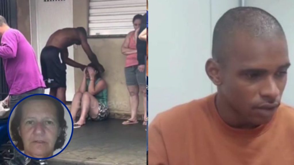 Hombre consuela a su esposa tras asesinar a su suegra en Brasil