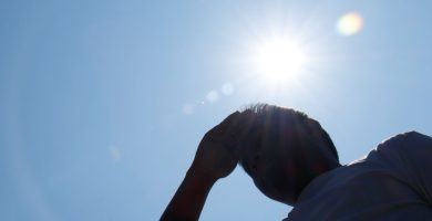 Calor intenso y pocas lluvias marcarán el inicio de la semana en República Dominicana