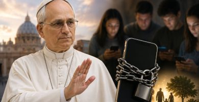 Papa León advierte sobre adicción a teléfonos y pide poner límites