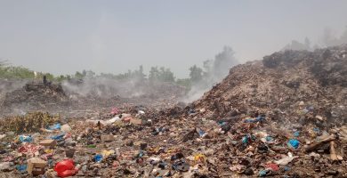 Residentes de Las Terrenas, Samaná, denuncian fuerte contaminación por humadera en vertedero