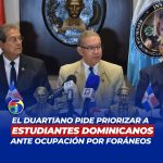Instituto Duartiano pide priorizar a estudiantes dominicanos ante ocupación de cupos por extranjeros