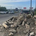 Bloqueo en vía retrasa bomberos en camino a una emergencia