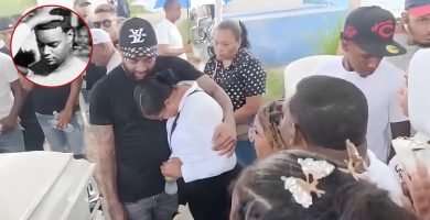 Entre lágrimas y exigencias de justicia despiden a joven muerto de disparo en Brisa del Este