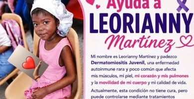 Niña de 5 años con dermatomiositis juvenil necesita ayuda urgente para su tratamiento